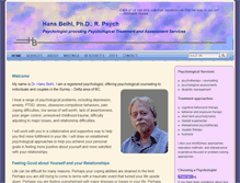 Tablet Screenshot of hansbeihl.com